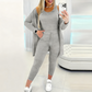 💜 LAATSTE DAG VAN DE ACTIE – 50% KORTING 💜Casual en stijlvolle 3-delige set voor dames