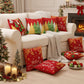 🎄🔥Kerstpromotie 50% KORTING🔥Schattige kussenhoes met kerstprint