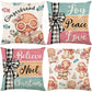 🎄🔥Kerstpromotie 50% KORTING🔥Schattige kussenhoes met kerstprint