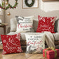 🎄🔥Kerstpromotie 50% KORTING🔥Schattige kussenhoes met kerstprint
