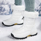 🔥 40% KORTING ! ✨ Antislip Winterlaarzen voor Dames - Warme Binnenvoering, Gemakkelijk Ritsontwerp, Geschikt voor Sneeuw en IJs ❄️👢