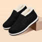 🔥Hot Sale🔥Superwarme katoenen antislipschoenen voor heren met voering van imitatiebont