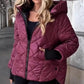 💜HOT SALE - 50% KORTING💜Casual katoenen jas met capuchon voor dames