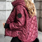 💜HOT SALE - 50% KORTING💜Casual katoenen jas met capuchon voor dames
