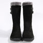 Warme, met pluche gevoerde halfhoge snowboots voor dames