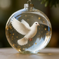 🐦✨Nature's Vogel Ornament in Glaslook Bolvorm