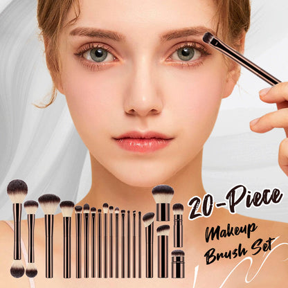 20-delige make-upborstelset