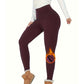 Warme, slim fit, zeer elastische legging voor dames