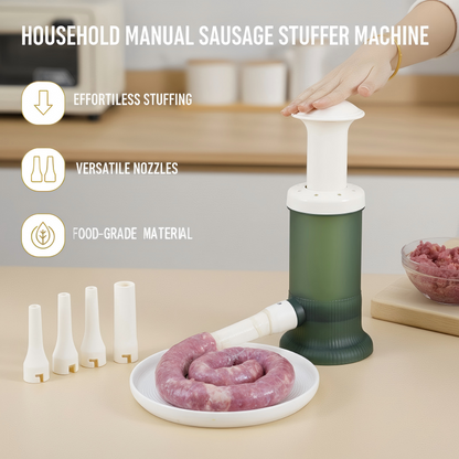 Huishoudelijke handmatige worstvulmachine