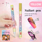 🎁Kerstcadeau🎄12-kleurige professionele nail art penset