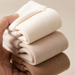 🧦 Dikke, warme effen kuitsokken voor dames