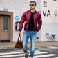 Klassische bomberjack met ritssluiting voor heren