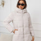Warme en knusse, winddichte lange winterjas voor dames
