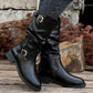 ✨ Vintage Western Laarzen voor Dames – Stoer, Stijlvol en Waterafstotend! 👢🌧️