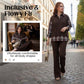 Elegante tweedelige lounge set voor dames met shirt en broek