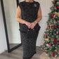 Elegante mouwloze blouse en rok voor dames, 2-delige set