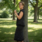 Elegante mouwloze blouse en rok voor dames, 2-delige set