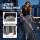 Mooie metallic geplooide midi-rokken voor dames