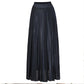 Mooie metallic geplooide midi-rokken voor dames