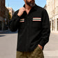 Heren shirt met warme voering en contrasterende zakken