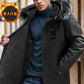 🔥 Nieuw Binnen – Nu 50% KORTING! 🧥 Winddichte Heren Thermische Parka met Capuchon – Halflange Warme Jas voor Comfortabele Bescherming in de Winter