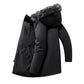 🔥 Nieuw Binnen – Nu 50% KORTING! 🧥 Winddichte Heren Thermische Parka met Capuchon – Halflange Warme Jas voor Comfortabele Bescherming in de Winter