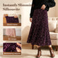 Sparkling Sequin A-lijn visstaartrok voor dames