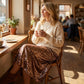 Sparkling Sequin A-lijn visstaartrok voor dames