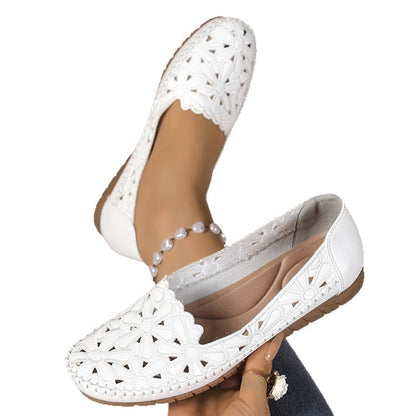 🔥Laatste dag van de uitverkoop: 50% korting — Comfortabele, lichte en stijlvolle orthopedische schoenen voor dames met een open ontwerp.