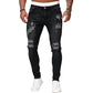 👖 60% KORTING! 🔥 Stijlvolle skinny jeans met een verwassen look voor heren – Slim fit, ademend katoen en stoere scheurdetails