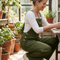 Dames Retro Cargo Overalls met Zakken