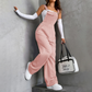 Dames Retro Cargo Overalls met Zakken