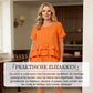 🌸Tweedelig casual linnen ensemble voor dames