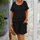 🌸Tweedelig casual linnen ensemble voor dames