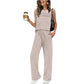 🎁2026 Nieuw binnen 50% KORTING💥Damesmouwloze top & broek met trekkoord set