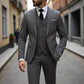 Heren Slim-Fit 3-delig Kostuum