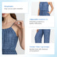 Dames mouwloze jumpsuit met trekkoord in de taille voor de zomer