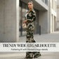Moderne streetwear-set van twee delen met cargozakken
