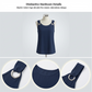 Casual mouwloze top en korte broek loungeset