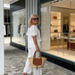 Dames Tweedelige Set met Trekkoord: Top en Broek