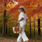 Dames Tweedelige Set met Trekkoord: Top en Broek