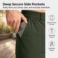 Heren-golfshort met 4-way stretch