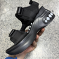 Sportieve plateausandalen met strass voor dames