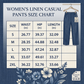 👖 LIMITED TIME 50% OFF! 🌿 Women's Cotton-Linen Blend Cropped Pants – Wide Leg, Elastic Waist, Pockets 🌱
