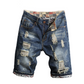 🔥Heren-jeansshort met scheuren – Patchwork-ontwerp voor een stoere streetstyle-look 👖✨