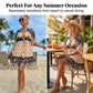🌸SPECIALE AANBIEDING 49% KORTING🌸Casual, soepelvallende bohemian jurk met V-hals voor dames