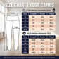 Elastische yoga-capri met buiksteun voor dames