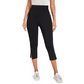 Elastische yoga-capri met buiksteun voor dames
