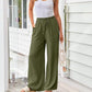 👖 NU 50% KORTING! 🌿 Lichte, effen casual broek voor dames – verstelbaar trekkoord, zijzakken en soepele pasvorm ✨