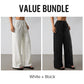 👖Damesbroek met wijde pijpen, strepen en een trekkoord in de taille – licht, ademend en met verstelbare taille, perfect voor stijlvolle, casual outfits ✨🍃